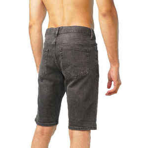 Nouveau design tendance, shorts en denim extensible pour hommes, vêtements de rue d'été, shorts en denim décontractés en coton - Product Image 3