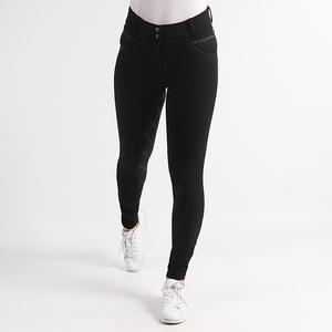 Pantalon d'équitation extensible 4 directions de haute qualité, leggings, collants, vêtements d'équitation en tissu technique au toucher doux - Product Image 3
