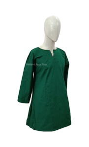 Túnica Medieval Verde de Algodón, Camisa de Disfraz Vikingo de Longitud Completa, Ropa de Guerrero Caballero para Reenactment Renacentista, Pascua, Navidad - Product Image 3