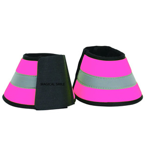 Botas de neopreno para caballos. Estas botas ofrecen una comodidad y protección superiores. Botas reflectantes de gran calidad. - Product Image 6
