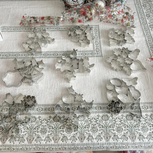Stainless Steel <b>Cookie</b> Mold Cutter Set of 8 Pcs Pudding Mousse Cake Tools for Moon Design Piece Hot Sale Different Design Mold - Product Image 6