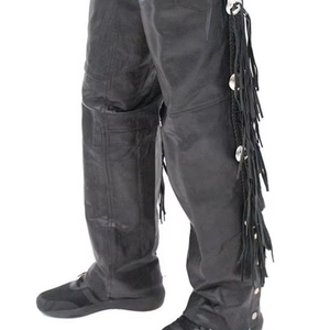 Premium Quality Best Selling Leather Western Style Full <b>Chaps</b> for Men OEM & ODM Service Low MOQ Sale All Colors Sizes Available - Product Image 5