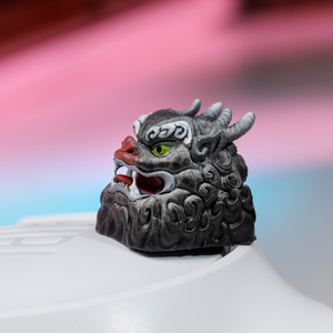 คีย์แคปอนิเมะลึกลับ, คีย์แคปงานฝีมือแบบกำหนดเอง, คีย์แคปอนิเมะน่ารัก, คีย์แคปสีเขียว, ชุดคีย์แคป, คีย์แคปเรซิ่น - Product Image 5