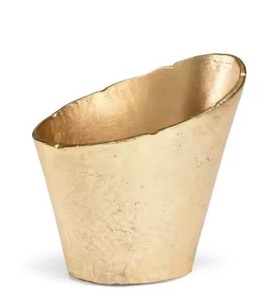 Seau à champagne/vin en acier inoxydable martelé avec support, seau refroidisseur de bouteilles pour bar, hôtel, seau à champagne à prix de gros - Product Image 6