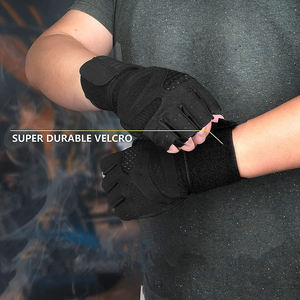 Premium Quality Lightweight Weightlifting <b>Gloves</b> Cross-fit Workouts Palm Protection Training Half Finger Gym Sports Fitness - Product Image 6