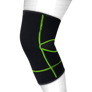 ปลอกรัดเข่าแบบระบายอากาศได้ K1 ทำจากนีโอพรีน พร้อมเชือกผูกและป้องกันการบาดเจ็บ สำหรับบาสเกตบอลและฟุตบอล - Product Image 4