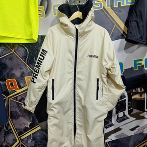 Waterproof Surf Changing <b>Robe</b> Sherpa Fleece Lined Outdoor Dry Coat Custom OEM Supplier - Product Image 1