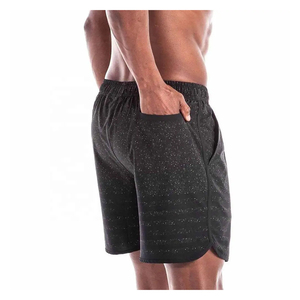 Pantalones Cortos Deportivos Personalizados para Hombre: Pantalones Cortos de Entrenamiento Transpirables de Secado Rápido con Estampado de Galaxia Moteado para Fitness - Marca Privada OEM - Product Image 6