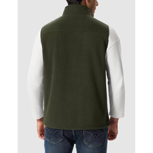Chaleco de Forro Polar para Hombre Uniquen Enterprises, con Cierre Completo, Aislante Térmico, Impermeable, para Senderismo al Aire Libre, Cálido, Ligero, con 5 Bolsillos, para Invierno - Product Image 3