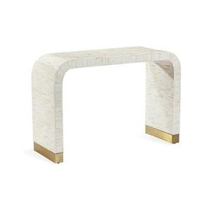 Mesa con Incrustaciones de Hueso de ILAHI, Diseño Moderno con Detalles de Ágata, Almacenamiento Portátil, Muebles para el Hogar - Product Image 2