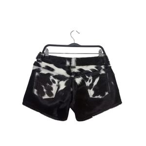 Shorts en cuir et toile faits à la main pour hommes, respirants, écologiques, durables, style streetwear, différentes couleurs - Product Image 4