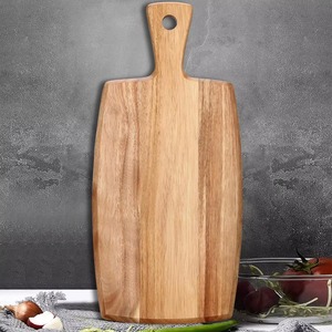 Planche à découper en bois d'acacia - Lavable au lave-vaisselle, durable et écologique - Product Image 4