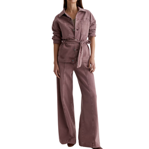 Chaqueta Cruzada con Cinturón para Mujer, Abrigo Estructurado, Proveedor Mayorista, Fabricación - Product Image 1