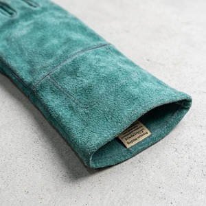 Gants de soudage en cuir de vachette de qualité supérieure, résistants à la chaleur, avec doublure en polaire, certifiés CE, imperméables, 11 oz - Product Image 6