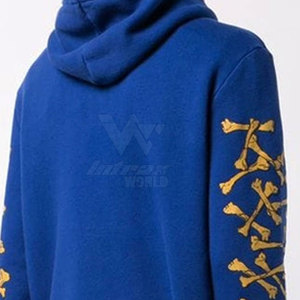ออกแบบมาเพื่อการสวมใส่แบบเลเยอร์ดิ้งในเสื้อฮู้ดดี้ผู้ชายไซส์ใหญ่ เสื้อฮู้ดดี้เนื้อหนา ทนทาน โครงสร้างผ้าแข็งแรง - Product Image 6