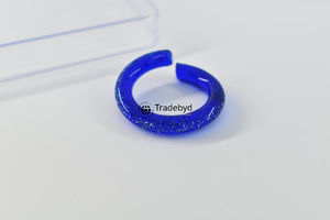 แหวนรัดผ้าเช็ดปากงานแต่งงานเรซิ่นสุดหรู ทำมือ คลาสสิก ทนทาน เป็นมิตรกับสิ่งแวดล้อม รูปทรงกลม ขนาด 2.5 ซม. ของตกแต่งโต๊ะอาหาร โดย Tradebyd - Product Image 5