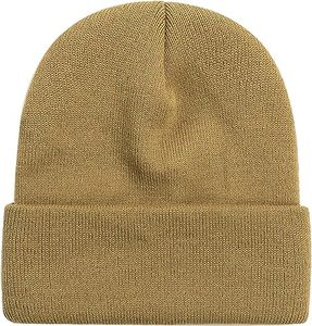 Soft Thick Knit Wool Blend Jacquard Winter Beanie Hat for Unisex Outdoor Daily Use - Product Image 5