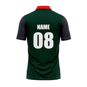 Camisetas de Cricket Unisex Personalizadas, Transpirables, Ligeras, Cómodas, Personalizables, de Alta Calidad, con Impresión de Logotipo y Número, Manga Corta, 100% - Product Image 3