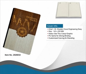 The Ultimate Gift for Engineers – Engraved Wooden <b>Diary</b> Engineer's Choice: Personalized Wooden Keepsake Journal Craftsman wooden - Product Image 2