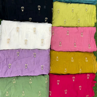 Tissu non tissé de qualité supérieure pour broderie à la machine, perles, poids moyen, doux, anti-odeur, résistant à l'abrasion, accessoires ethniques