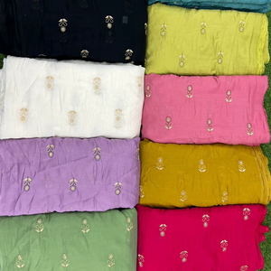 Premium Quality Nonwoven Embroidery Mall Machine Beads Fabric Medium Weight <b>Soft</b> Anti-Odor Abrasion-Resistant Ethnic Accessories - Product Image 1