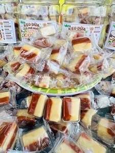 Caramelos Masticables Suaves de Café y Coco Salados, Baja Dulzura, No Pegajosos, Envasados Individualmente, Bolsa de 500g/1kg, Exportación, Marca Privada - Product Image 5