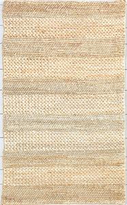 Alfombra de Yute Hecha a Mano, Alfombra de Fibra Natural Tejida a Mano, Alfombra de Piso Trenzada Gruesa Ecológica para Decoración de Sala de Estar y Dormitorio - Product Image 3