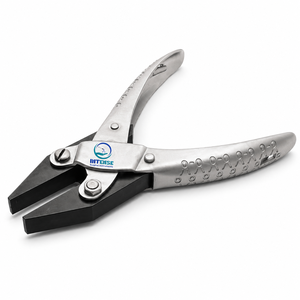 Pince de formage à action parallèle professionnelle en acier inoxydable pour bijoux, pince de précision à mâchoires parallèles - Product Image 1