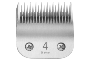 Tête de rechange pour tondeuse à poils pour animaux de compagnie en acier inoxydable de qualité supérieure # 2 # 3 # 4 # Lame de coupe pour poils longs pour animaux de compagnie (5 pièces) - Product Image 4