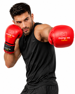 Custom Logo Boxing <b>Gloves</b> Lightweight Durable Leather for Closure Adjustable Wrist Strap Hand <b>Grips</b> for Training Competition - Product Image 4