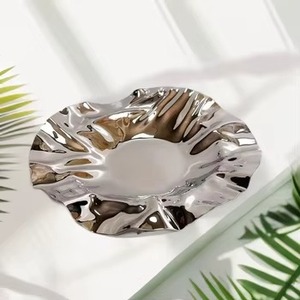 Bol de service en métal personnalisable en gros, adapté aux collections d'accessoires de cuisine modernes - Product Image 6
