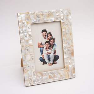 Elegant Style MOP Inlay Photo <b>Frame</b> Floral Handmade MDF Resin <b>Frame</b> Mother Of Pearl Picture <b>Frame</b> at very reasonable Price - Product Image 3