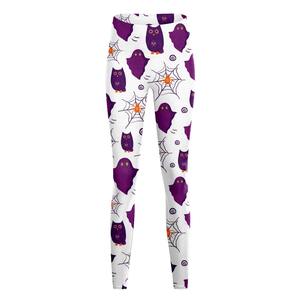 <b>Women's</b> Seamless High Waist <b>Leggings</b> Solid <b>White</b> Stretchy Full Length Basic Yoga Pants - Product Image 4