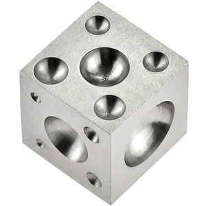 Doming Dapping Block, Steel Dapping Cube Doming Punch Set for Jewelry Making for Gold Processing - Product Image 1