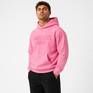 Puff Printing <b>Hoodie</b> Modern Streetwear Sweatshirt Puff Printing <b>Hoodie</b> Built With <b>Soft</b> Fabric Three Dimensional Graphics - Product Image 3