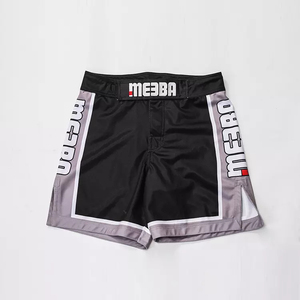 กางเกงมวยไทย MMA คุณภาพพรีเมียม พลัสไซส์ ปี 2026 ออกแบบเองได้ เนื้อผ้าโพลีเอสเตอร์/คอตตอนเกรดสูง แห้งเร็ว ระบายอากาศได้ดี - Product Image 5