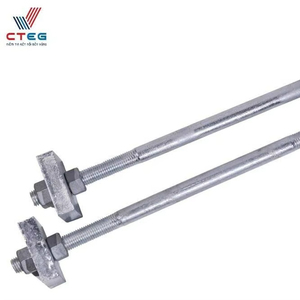 Conexión de Acero Estructural, Pernos de Acero Galvanizado por Inmersión en Caliente, Varillas Roscadas de Doble Extremo - Product Image 1