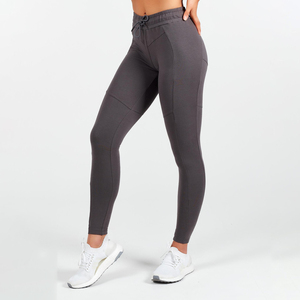 Pantalones Deportivos Casuales de Alta Sujeción para Mujer, Pantalones de Yoga con Cintura Elástica y Puños de Encaje para Gimnasio y Fitness - Product Image 3
