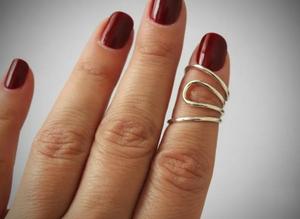 Anillo Ajustable de 18K Chapado en Oro para Mujer, Soporte para Dedos con Artritis, para Boda o Compromiso - Product Image 6
