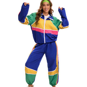 Wholesale Price Lightweight Reversible Winter Streetwear Tracksuit Hooded Drawstring <b>Jacket</b> Jogger Set Athletic Sportswear - Product Image 3