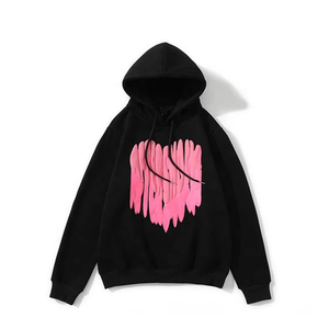 Sweat à capuche zippé d'hiver de bonne qualité pour hommes, avec logo personnalisé, couleurs unies, imprimé en relief, en polaire écologique, pour hommes et femmes - Product Image 4