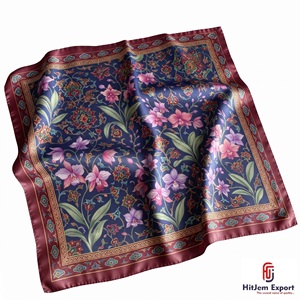 Soft Lightweight Printed <b>Scarf</b> Head <b>Scarf</b> Classic Modern Pattern Elegant Casual Everyday Wear OEM ODM Textile Manufacturer Bali - Product Image 6
