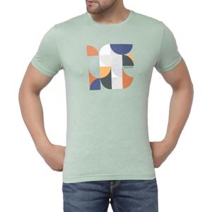 T-shirt à manches courtes col rond en coton 100% de haute qualité, taille slim, grande taille, 180 g/m², motif imprimé à l'écran pour hommes, exporté du Bangladesh - Product Image 6