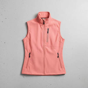Chaleco Softshell Personalizado para Mujer, Sin Mangas, Impermeable, Cortavientos, Chaqueta para Exteriores con Logotipo, Fabricante OEM - Product Image 4