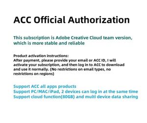 Activar <span class=keywords><strong>Cuenta</strong></span> Personal, 4 Meses de <span class=keywords><strong>Adobe</strong></span> Creative Cloud 2026, Todas las Aplicaciones, PC/Mac, 2 Dispositivos, DVD/CD - Product Image 2