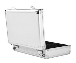 Durable Black Metal Tool <strong>Box</strong> Hard Carry Case Aluminum Utility Case - Product Image 4