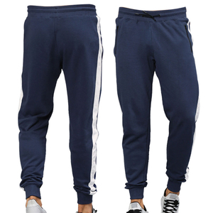 Pantalon de jogging décontracté pour homme, coupe régulière, léger, taille élastique, évasé, anti-plis, haute qualité, en promotion - Product Image 6