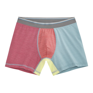 Boxers tricotés sur mesure pour hommes, taille mi-haute, en tissu écologique, antibactériens, doux, respirants, séchage rapide, confortables - Product Image 3