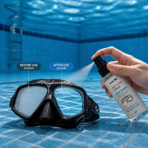 Spray Limpiador de Lentes Antivaho VIEW OK, Seguro para los Ojos, Plástico, Deportivo, 20 ml, para Gafas de Natación y Lentes, Uso en Flotadores de Natación, Todas las Estaciones - Product Image 5