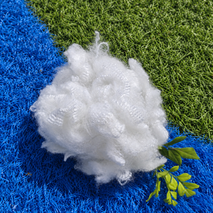 Fibre discontinue creuse non conjuguée 6Dx51 HF, 100% polyester, ignifuge, lisse, recyclée, qualité OEM ODM, marque privée, pour usage domestique - Product Image 1